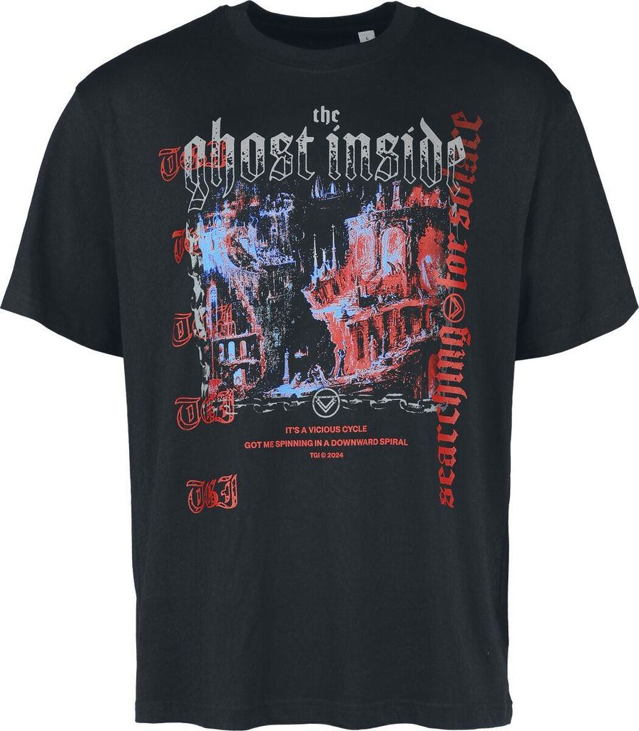 The Ghost Inside T-Shirt Herren Vicious Circle - Oversized schwarz S