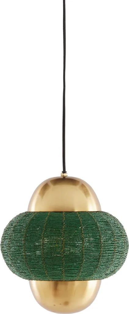 Suspension Cetara Light & Living Vert Métal E27 2983278 pour Salon Chic