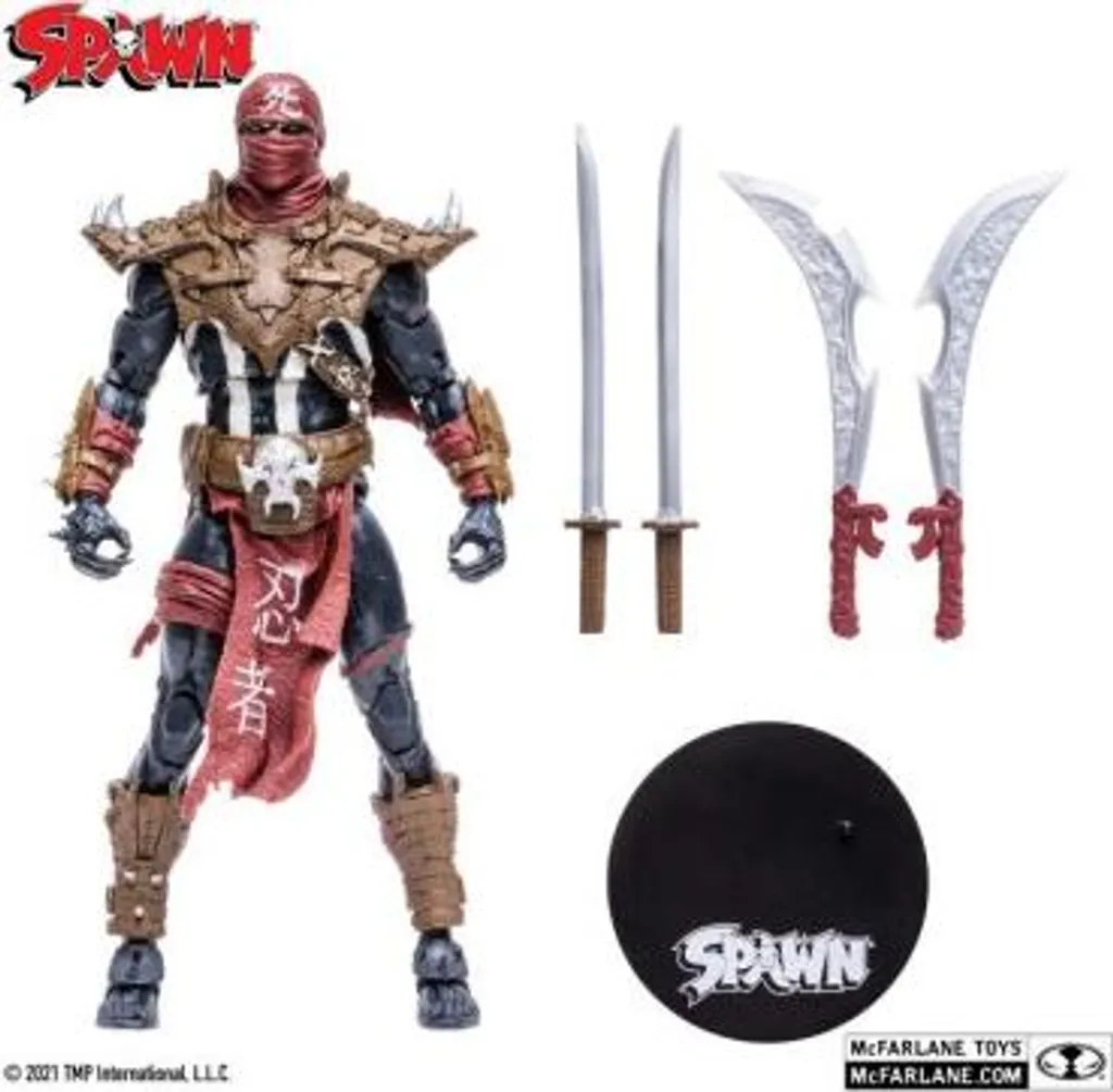 Ninja Spawn Figurine de 18 cm : Articulations Robustes Modèle MCF90152 - 7