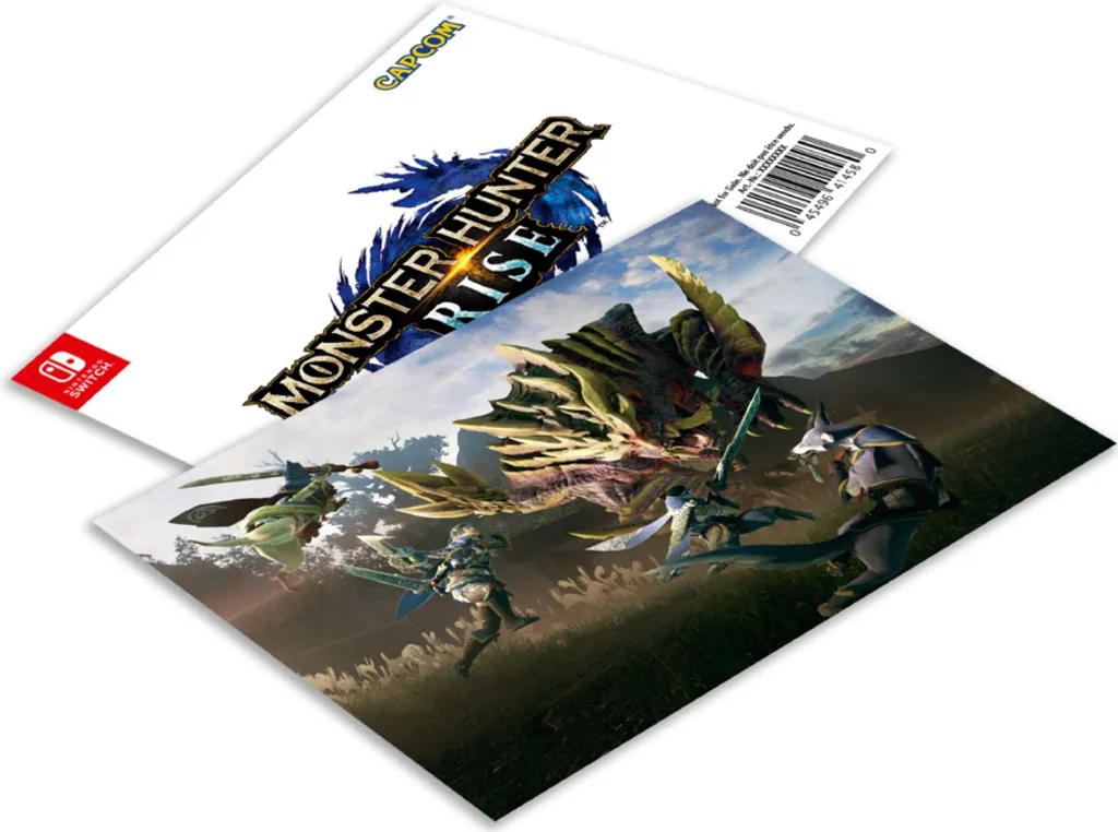 Pack Nintendo Switch Monster Hunter Rise Edition pour Jeu Coopératif