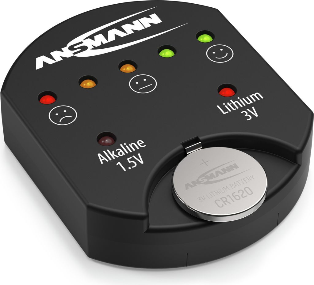 ANSMANN Knopfzellentester – Alkaline - Lithium Produktbild 