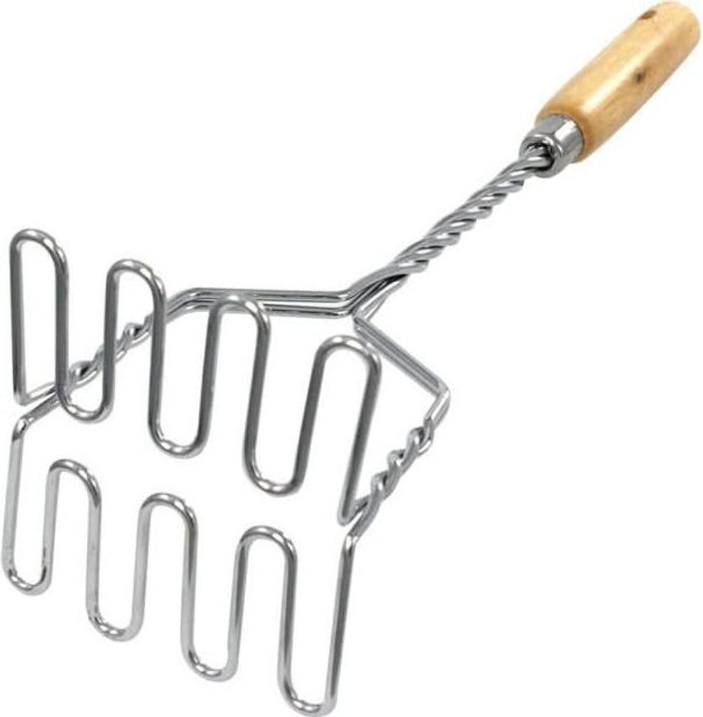 Cookinglife Kartoffelstampfer Holzgriff 37 cm