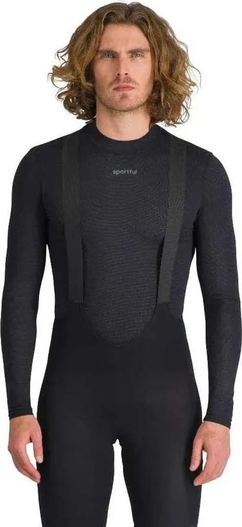 Sportful Merino Long Sleeve Baselayer Nero | Ideale Sci e Outdoor