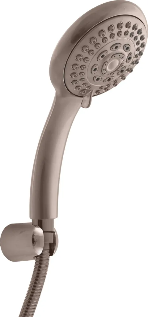 Pack douche complet gris métal brossé pour rénovation salle de bain