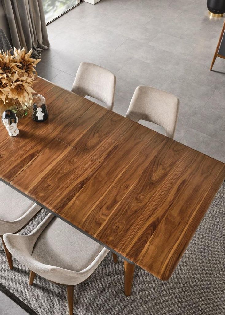 Komplett Set Tisch 4x Stühle Esszimmer Set Ess Gruppe Holz 5tlg neu