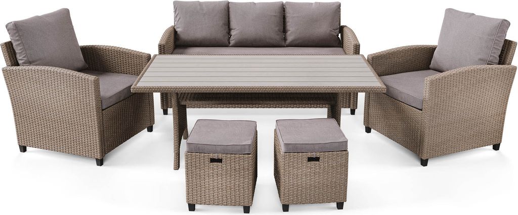 di volio Gartenmöbel-Set GENOVA, Terrassenmöbel Lounge Set Produktbild 4