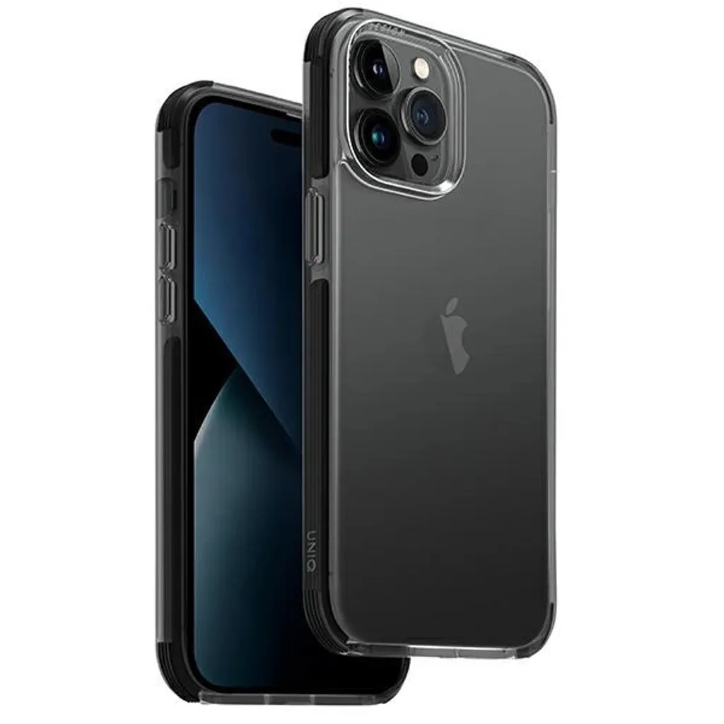 Custodia iPhone 14 Pro Uniq Combat Black - Eleganza e Sicurezza