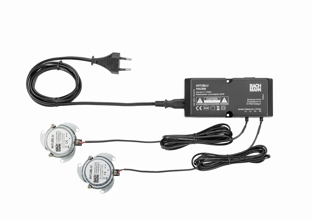Système de Sonorisation Bluetooth Bachmann INTUBLU 944.000 pour Cuisine