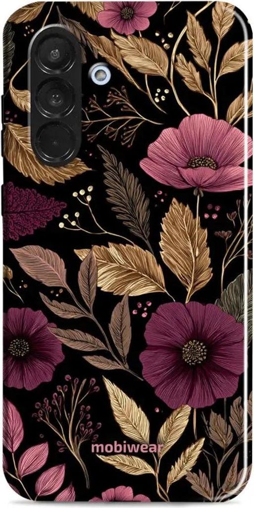 Handyhülle für Galaxy A56 5G, Mobiwear Elite Pro, Glamour-Herbst