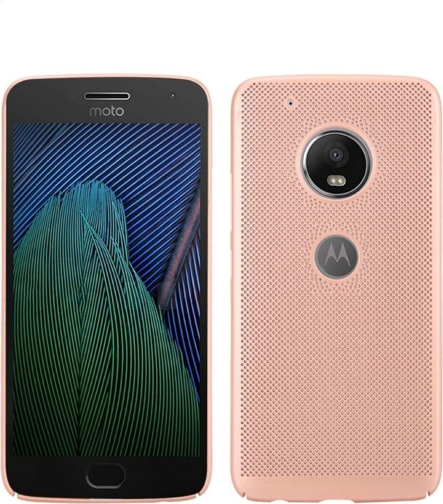 Handy Hülle für Motorola Moto G4 Play Schutzhülle Case Tasche Cover Etui Pink