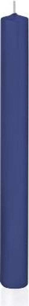 Stabkerzen in Cello Dunkelblau 250 x 23 mm, Inhalt 10 Stück