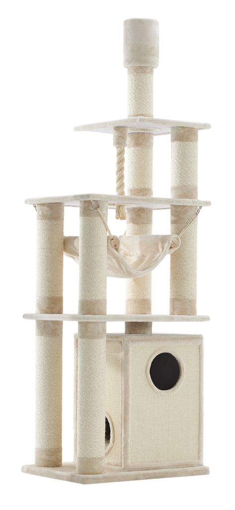 NOBBY Kratzbaum "TELDE", cream, 232 - 252 hoch
