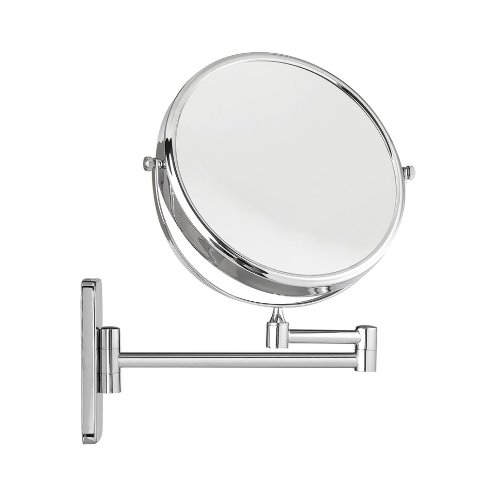 Kosmetikspiegel Schminkspiegel Wandspiegel mit LED Beleuchtung und 10-fach Zoom 
