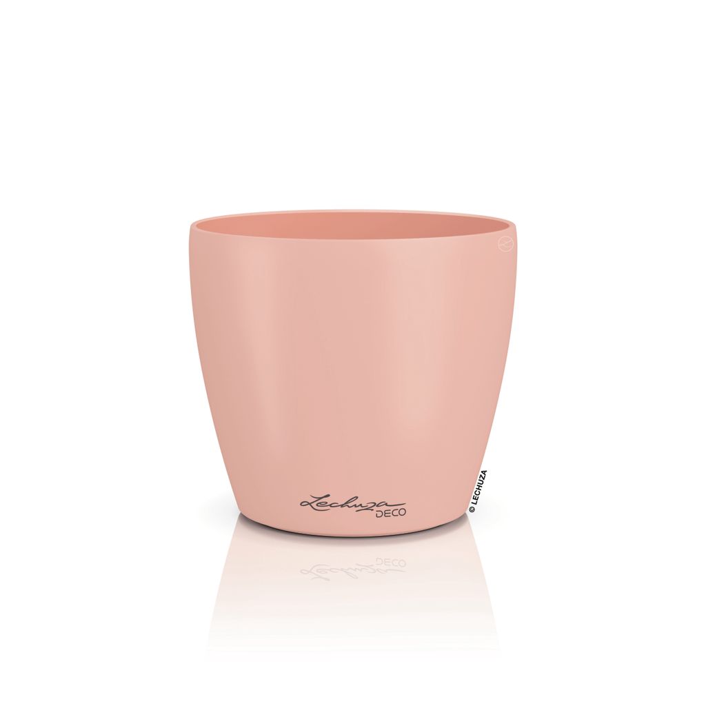 DECO 28 - Übertopf Magnolie | Ø 28 × 26 cm | matte Produktbild 