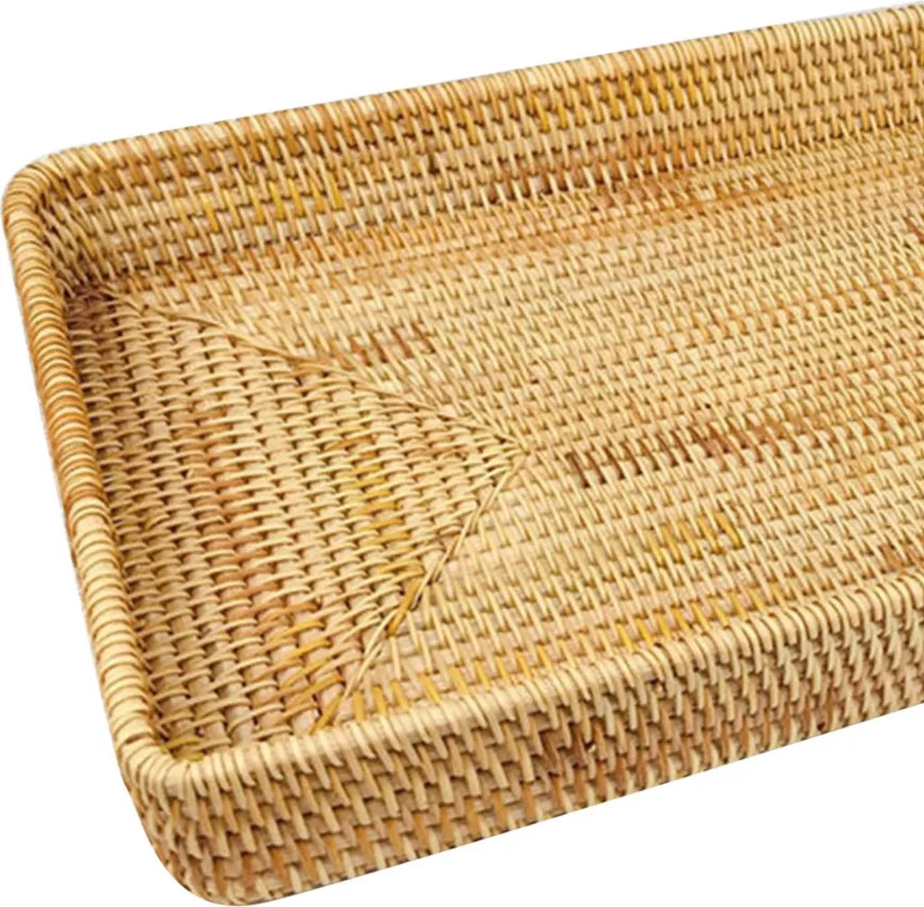 Plateau en rotin : la solution de rangement pour une table ordonnée - 7