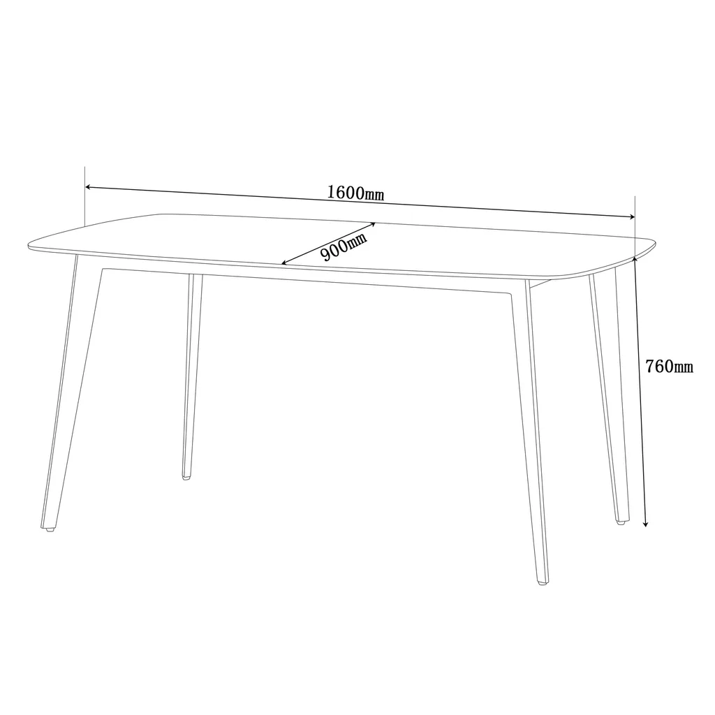 Table céramique marbre blanc 160x90 cm : solide, durable et design - 6