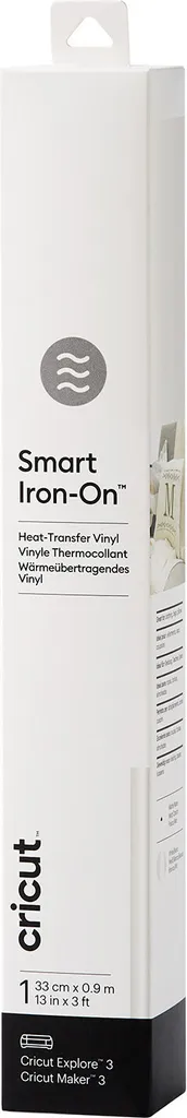 Cricut Smart Iron-On Blanc (2008695) - Film Thermocollant 33x91cm