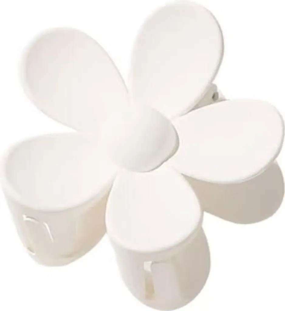 Fiore per Capelli Sposa XL Flamenco Mystique SP152B Bianco 7x7cm