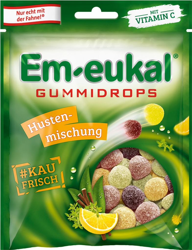 Em eukal mélange pour la toux aux herbes fraîches avec une Image du produit 