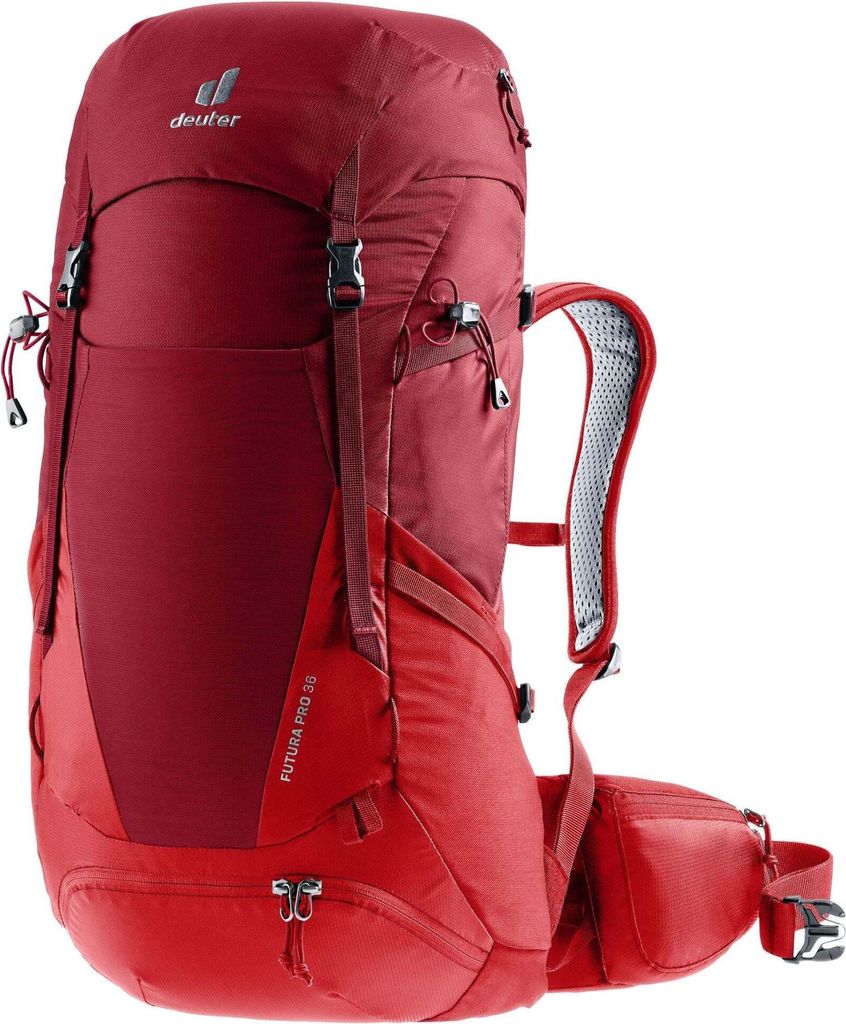 Deuter Futura PRO 36 Women's hiking backpack Red