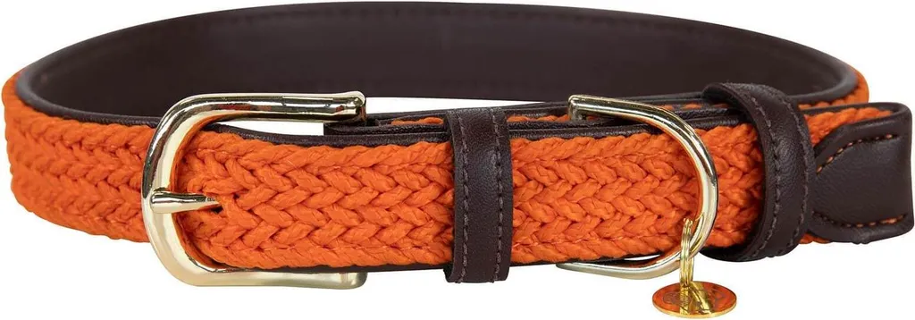 Collare Kentucky Dogwear Nylon Intrecciato Arancione XXS Resistente