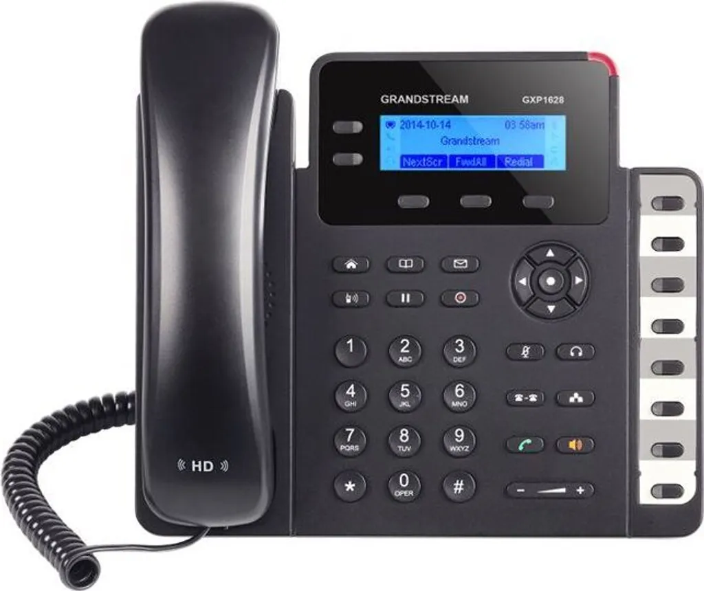 Poste IP Grandstream GXP1628 Audio HD et Écran Rétroéclairé avec 8 Touches BLF