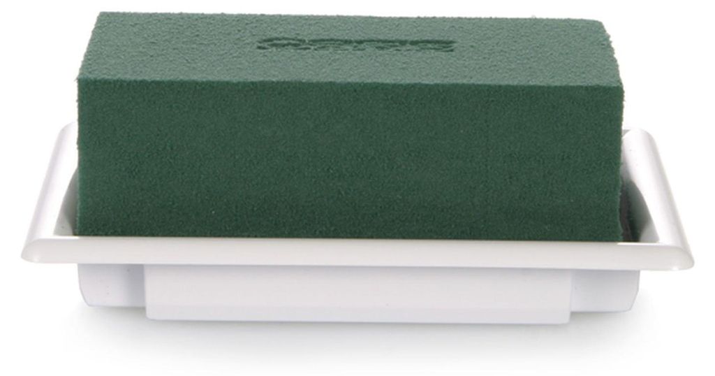 OASIS Table Deco Mini Steckschaumziegel für Tischgestecke, Hochzeitsdeko, Blumenschmuck 13x9x5cm 16 Stück