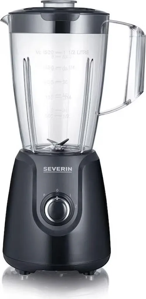 Blender mixeur de table 1,5 L SEVERIN SM 3707 noir puissant de 600 W