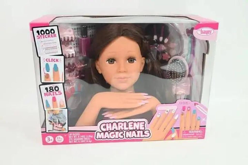 Bayer Design 90090AC Charlene Magic Nails Frisier- und Produktbild 