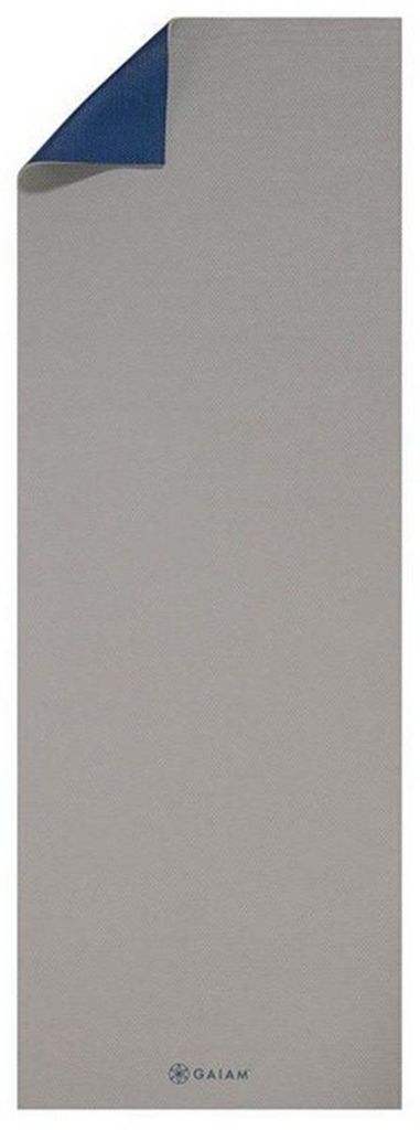 Gaiam - Yogamatte, Zweiseitig PP8066 (Einheitsgröße) (Eisblau)