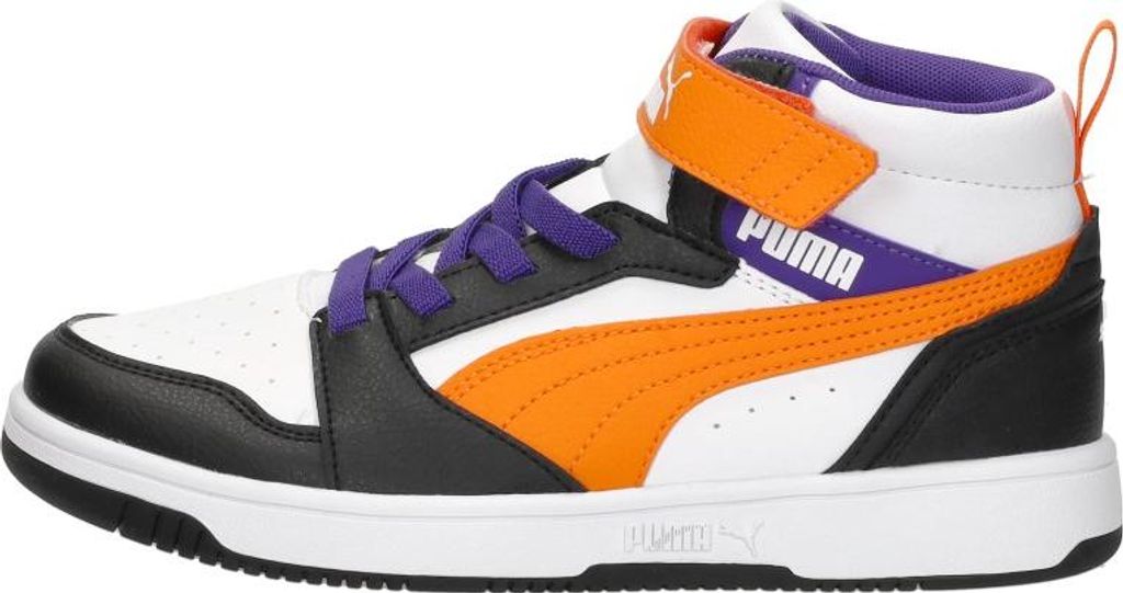 Puma Puma Rebound V6 Mid AC+ PS Sneakers Hoog - Zwart - Maat 35