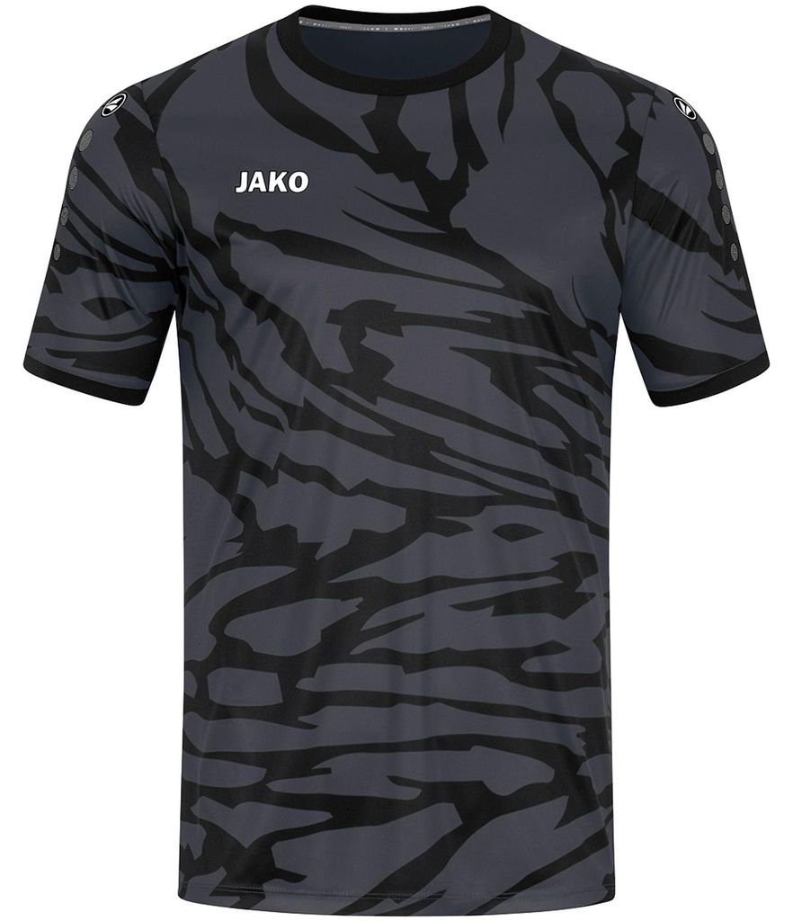 Jako Animal Trikot Kurzarm Kinder - Anthrazit / Schwarz / Weiß