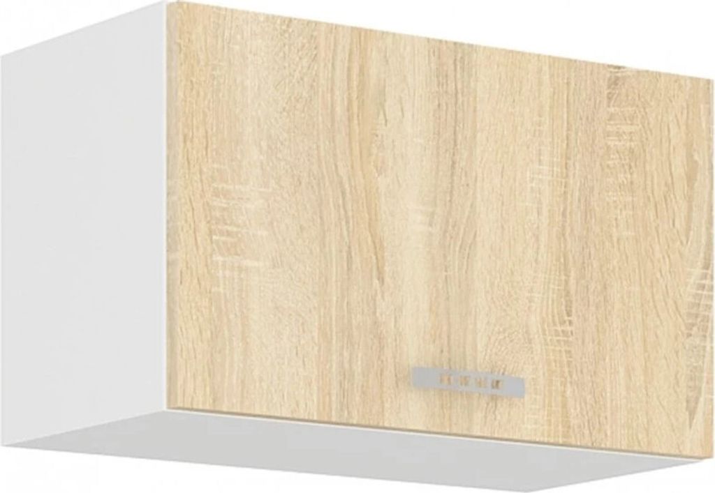 Dunstabzugsschrank SABRYA – Breite 60 cm, Eiche Sonoma / Weiß