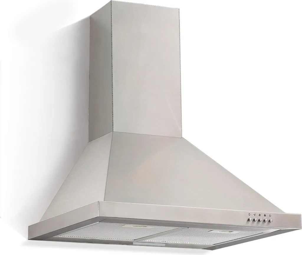Hotte d'aspiration PKM 6090-2H Modèle 38877 Noir Inox de 60 cm