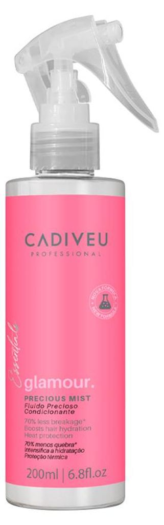Cadiveu Essentials Glamour Precious Mist 200ml - Hitzeschutzspray mit Glanz