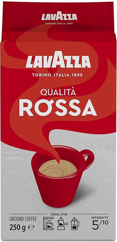 LAVAZZA 1432756002 LAVAZZA Qualita Rossa Kaffee, gemahlen Obrázek produktu 