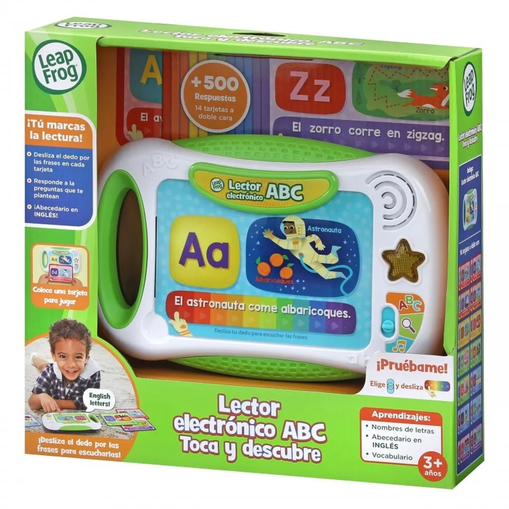 Livre interactif ABC Touch & Discover Reader VTech d'éveil linguistique 2+