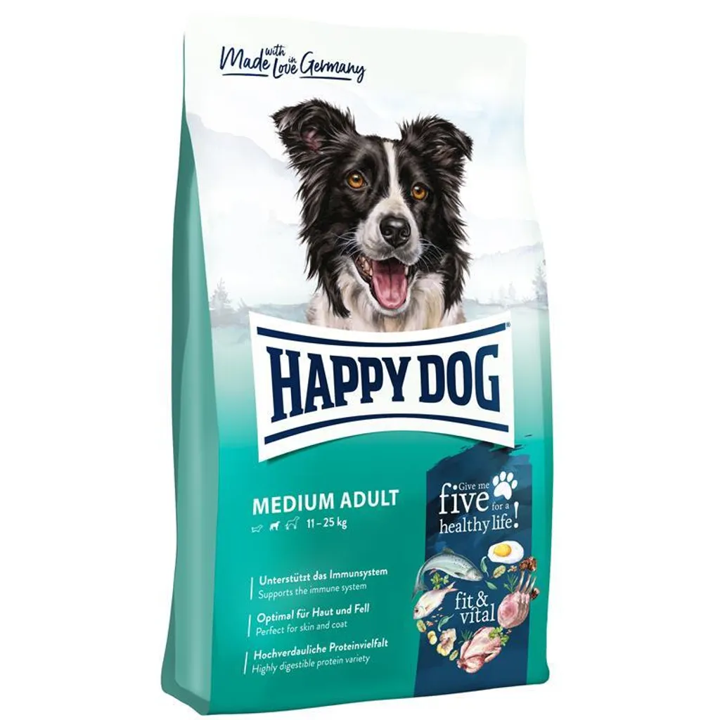 Happy Dog Crocchette secche fit & vital Medium Adult 4kg