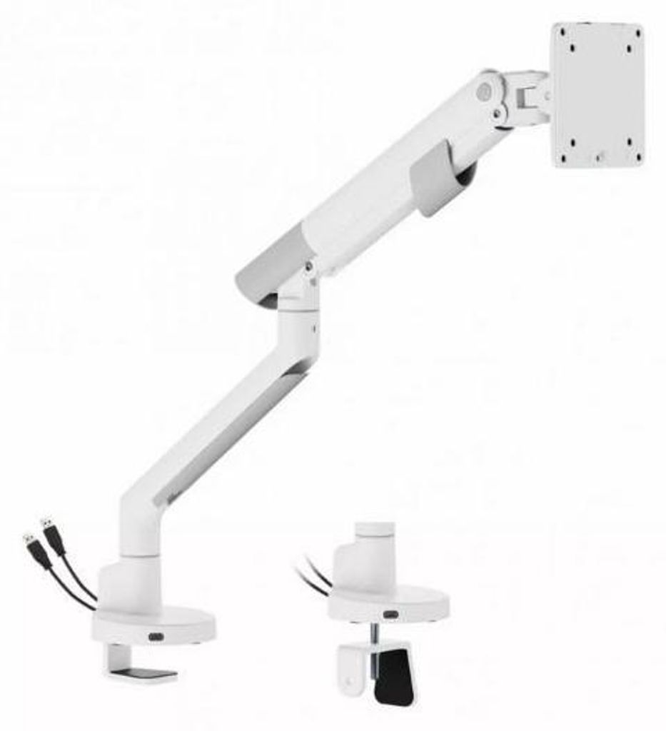 Tischhalterung für Monitor ART RAMM L-29GD LED/LCD 17-35 2-11kg 2xUSB 3.0 Premium White