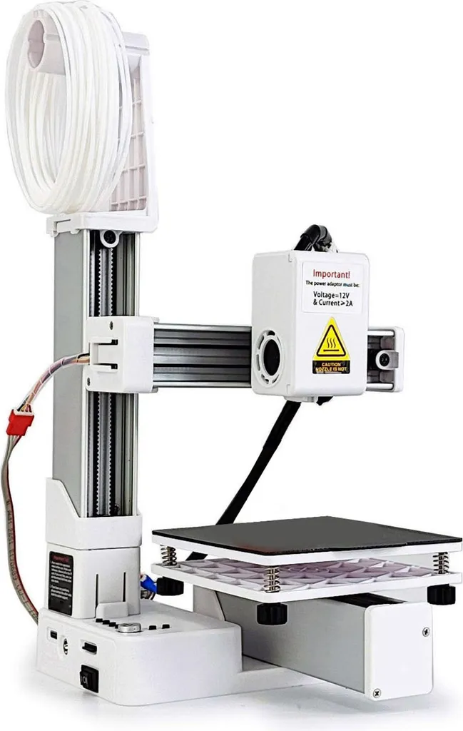 Imprimante 3D pour l'Éducation et Apprentissage - Pack Débutant Blanc