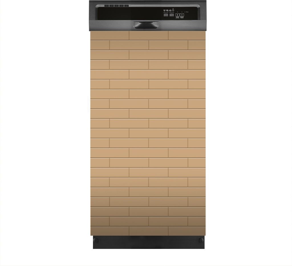 Aufkleber sticker 45x80 cm Dekorative folie Spülmaschine - farbige Backstein Ziegel