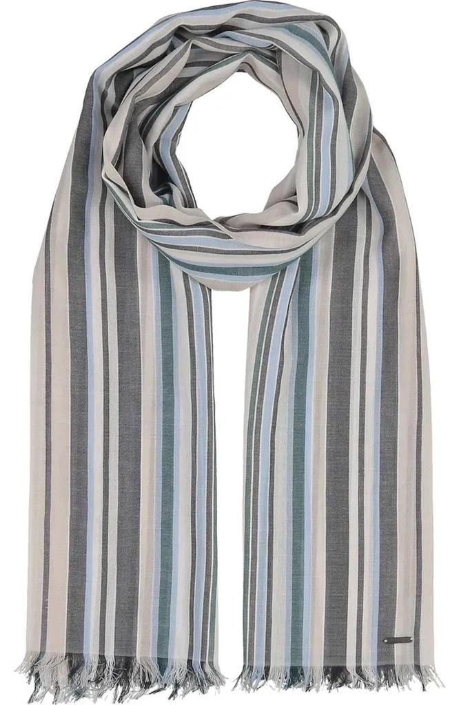 Écharpe Bugatti 630340 haut de gamme - Finition premium en maille fine