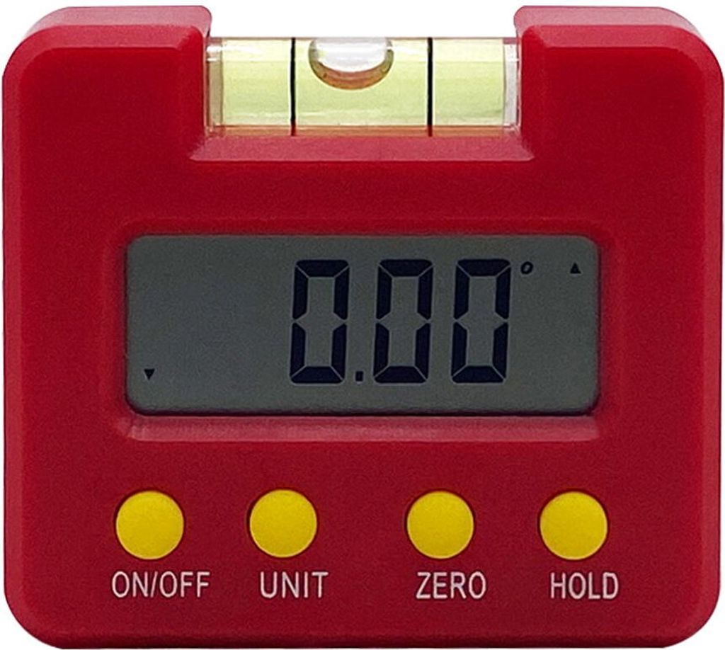 PAULIMOT Winkelmesser digital mit integrierter Wasserwaage