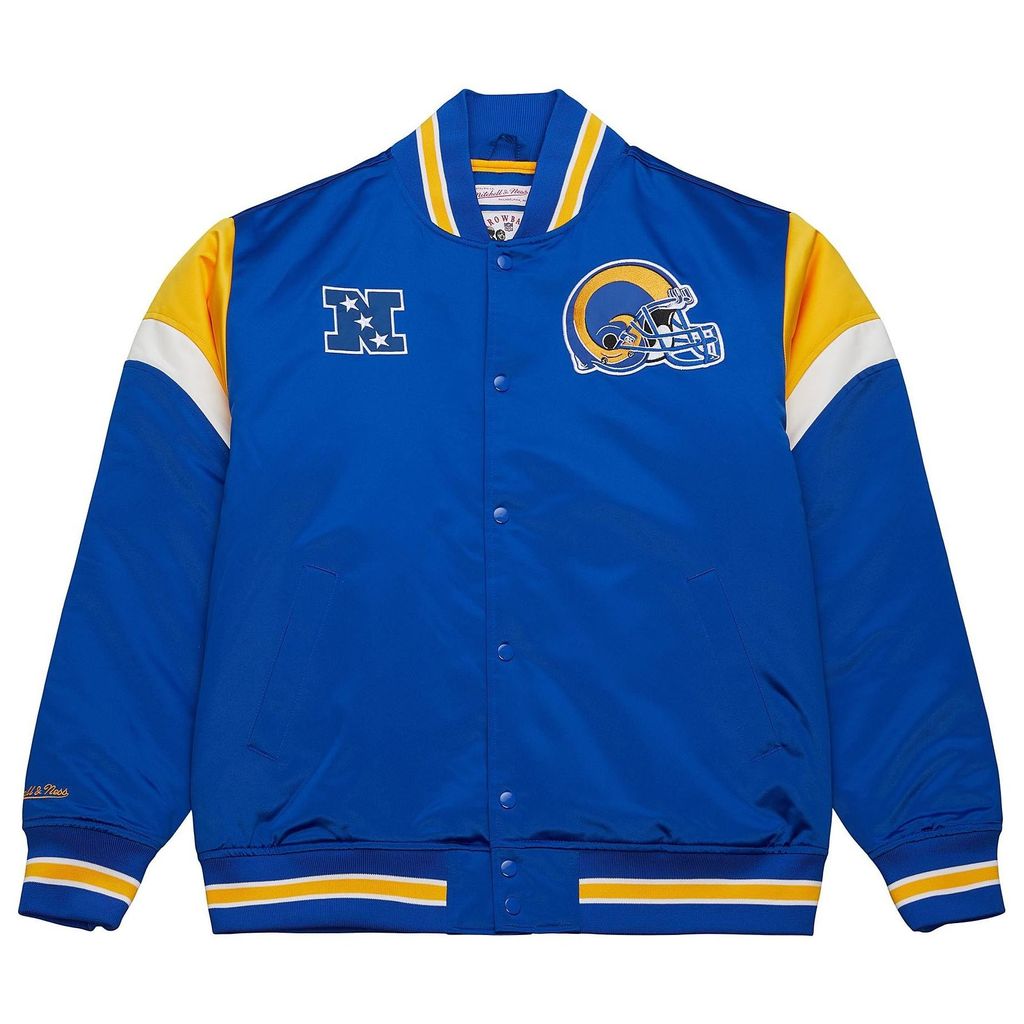 M&N Heavyweight Satin Jacke NFL Los Angeles Rams - XL