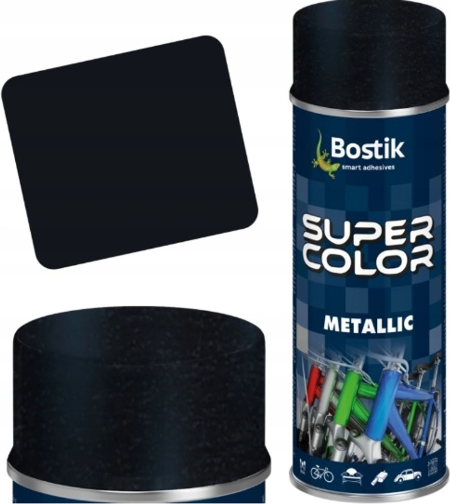 Universal-Sprühfarbe 400 ml Metallic-Schwarz