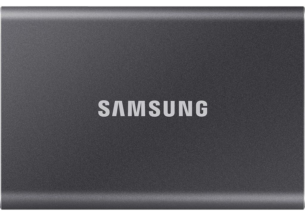 SAMSUNG Portable SSD T7 4TB extern USB 3.2 Gen 2 titan grey Produktbild 