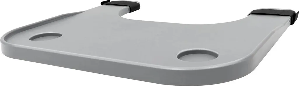 Plateau Fauteuil Roulant Anti-Chute avec Double Porte-Gobelets ABS