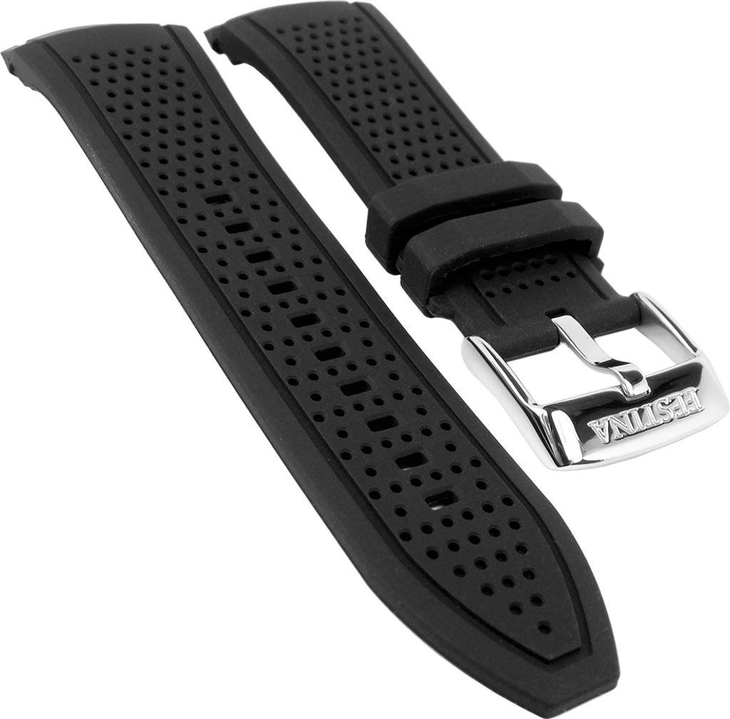 Festina Uhrenarmband | Kautschuk mit Lochmuster | schwarz für F20330/5