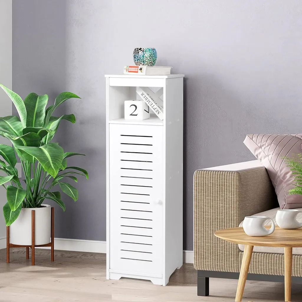 Organisateur de rangement gain de place pour couloir et salle de bain