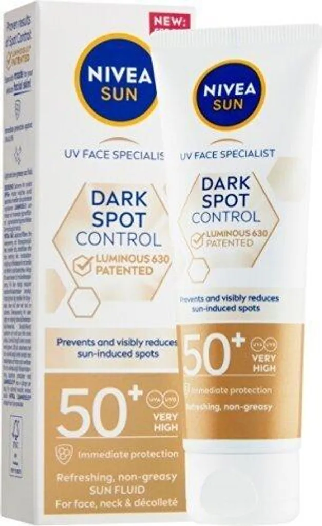 Fluido Solare Viso NIVEA UV Specialist 40ml SPF 50+ Anti-Macchie